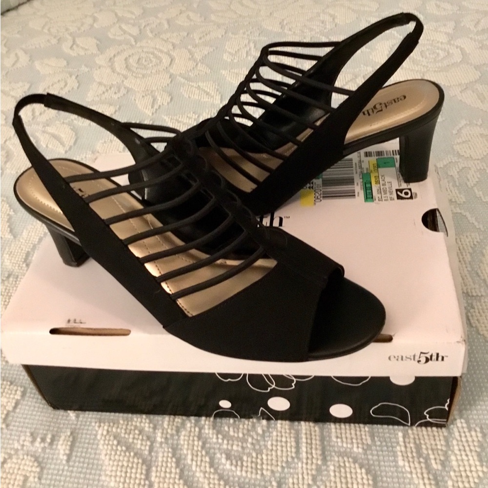 East 5th Neville Heels Black 8-1/2